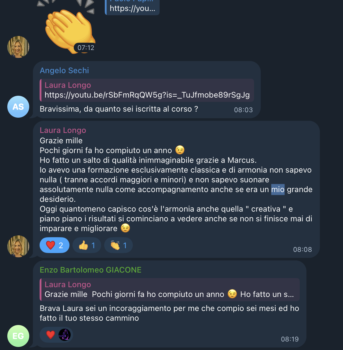 Laura Longo: un anno nella Community, salto di qualità inimmaginabile